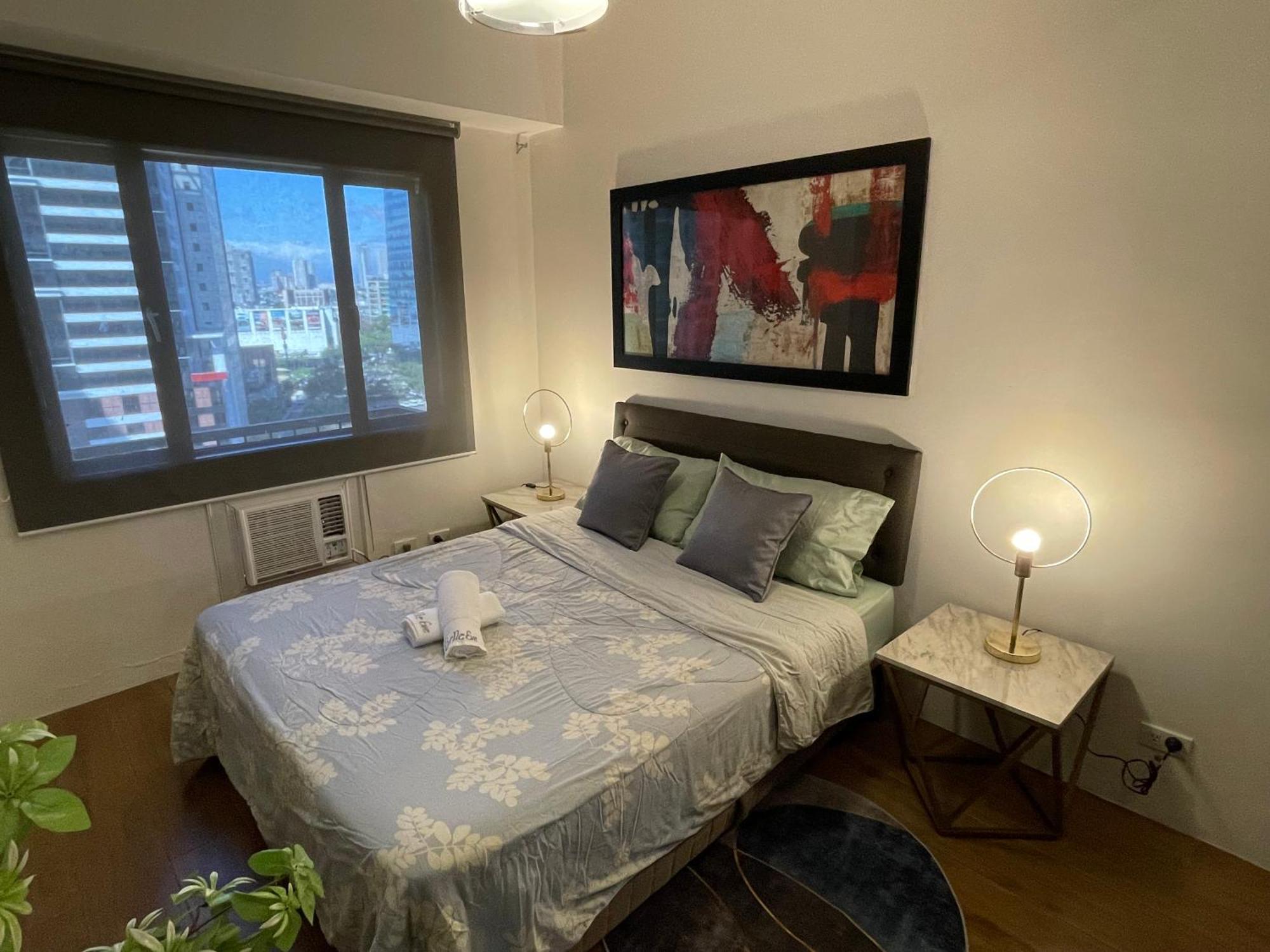 Spacious 1 Bedroom Unit Forbeswood Heights Taguig Ngoại thất bức ảnh