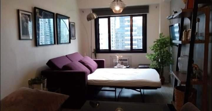Spacious 1 Bedroom Unit Forbeswood Heights Taguig Phòng bức ảnh